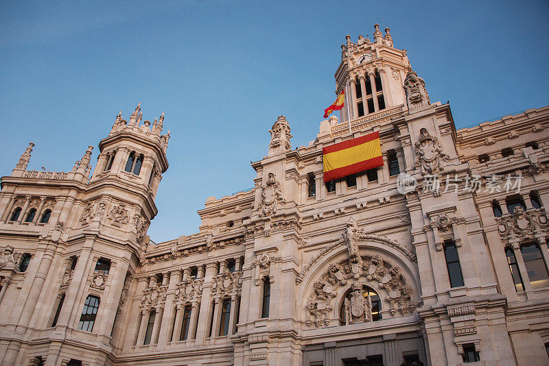 Palacio de Cibeles -马德里市政厅大楼，西班牙